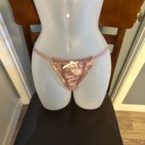 Pink Lace Panties Intimates Sleepwear